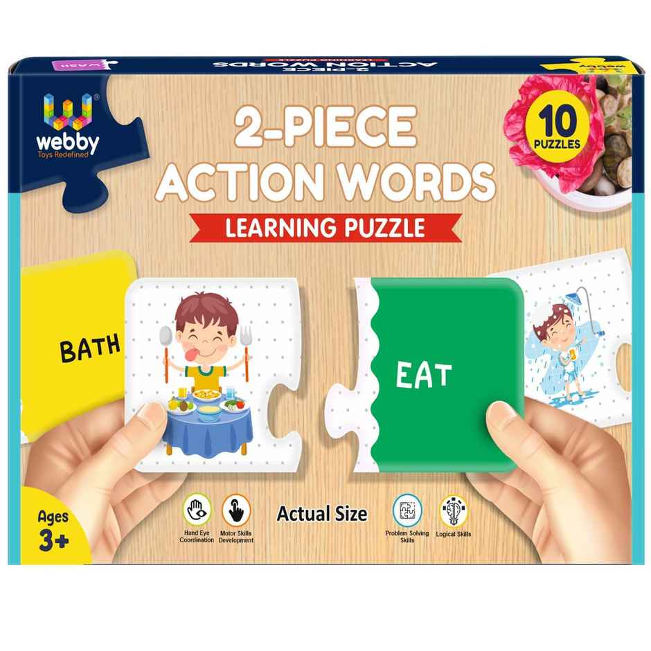 Webby Toys Colours Learning Pack Jigsaw Puzzle (2 - 4 Years)