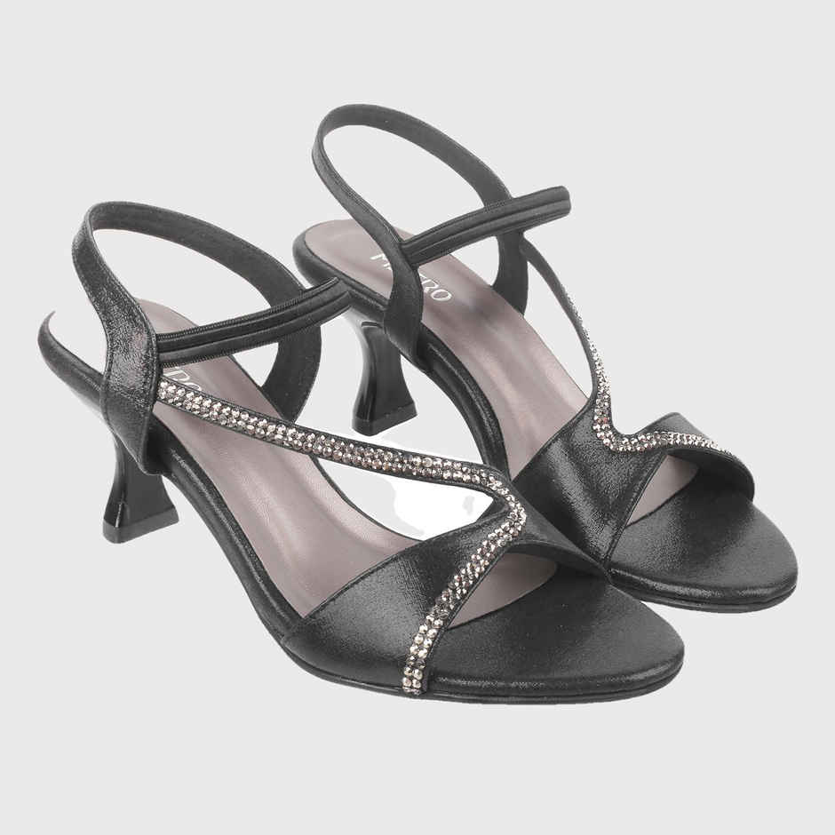 Metro Women Black Color Sandal - Ethnic | Size UK 6 | 35-4916