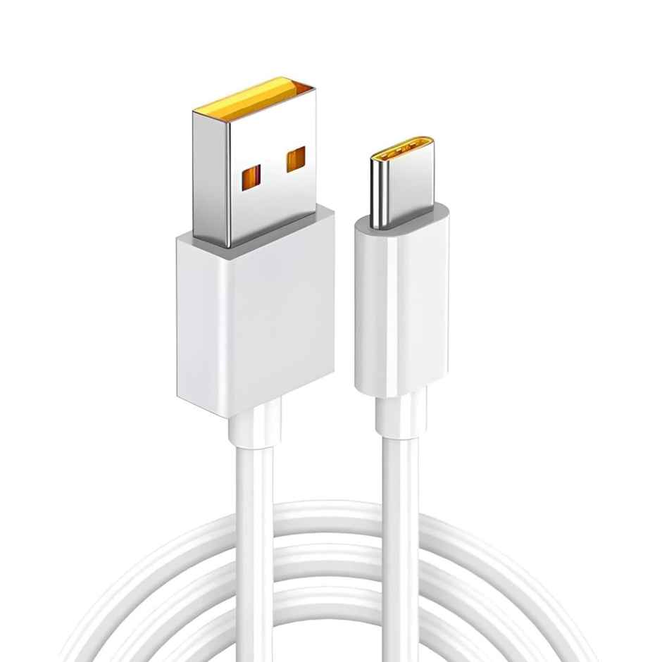 Ailkin USB to C Cable for Realme| Oppo| Vivo & Type C Devices |1M| White