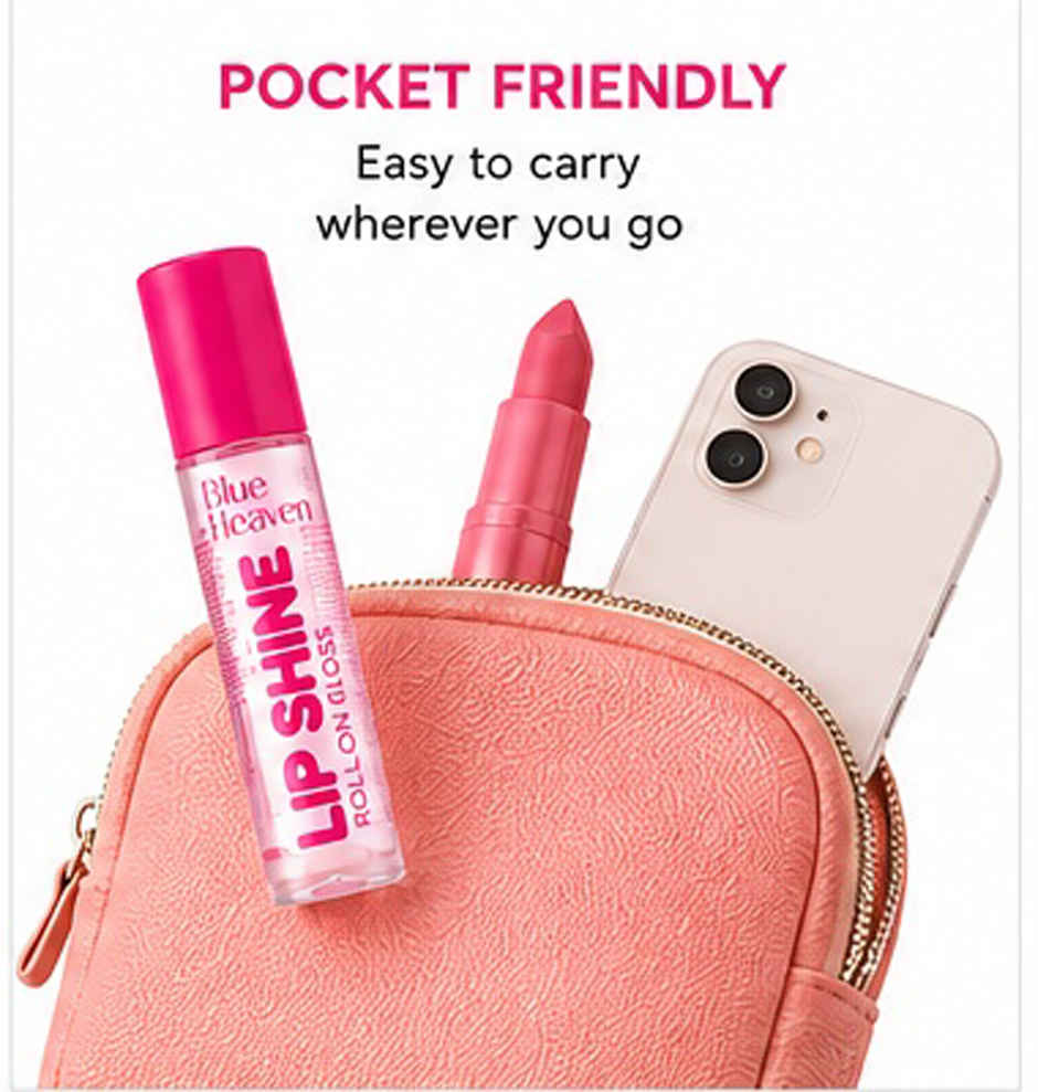 Blue Heaven Lip Shine Roll On Lip Gloss