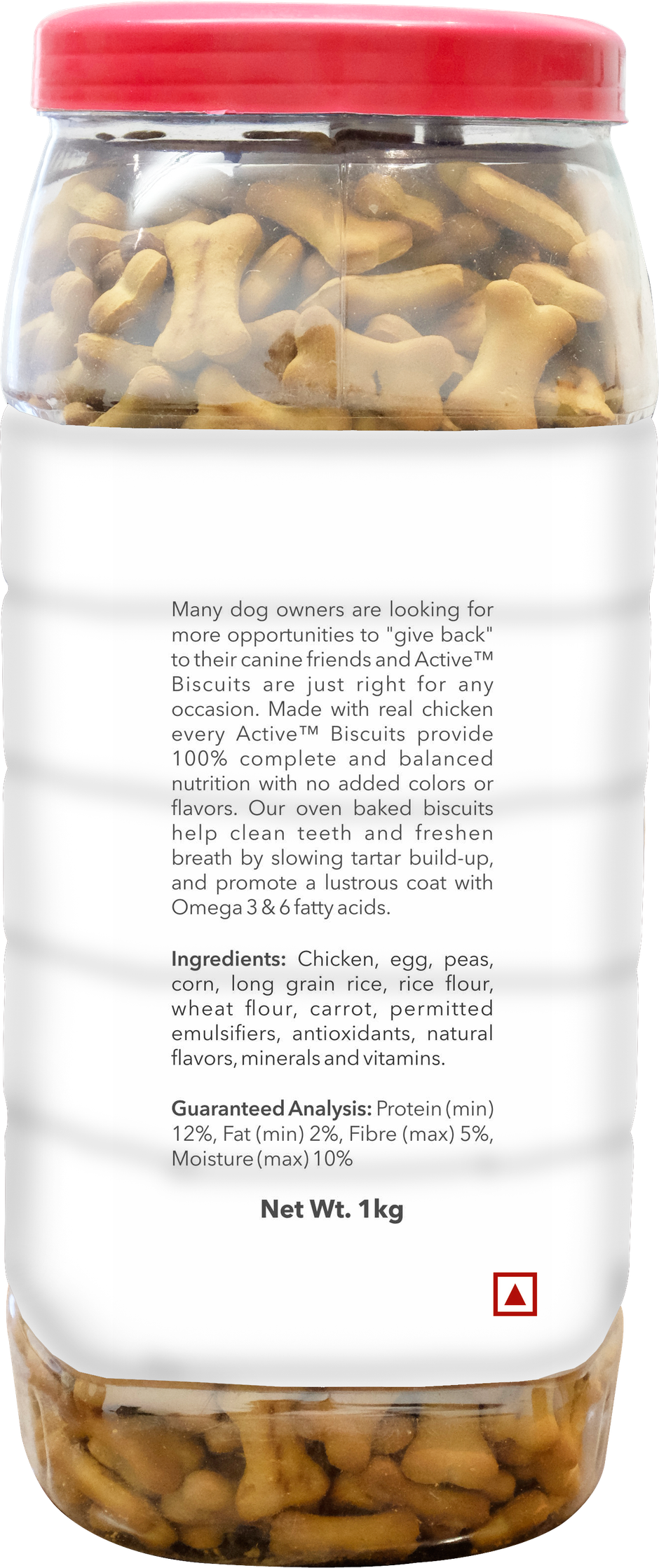 Active Chicken Flavour Biscuits Dog Treat (Buy 1 Get 1 Free)