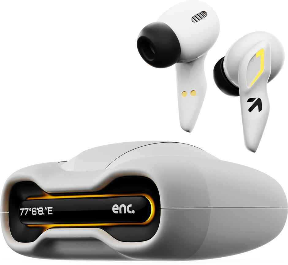 GOBOULT Astra with Quad Mic ENC, 48Hrs Battery, |Smoky Metal, True Wireless