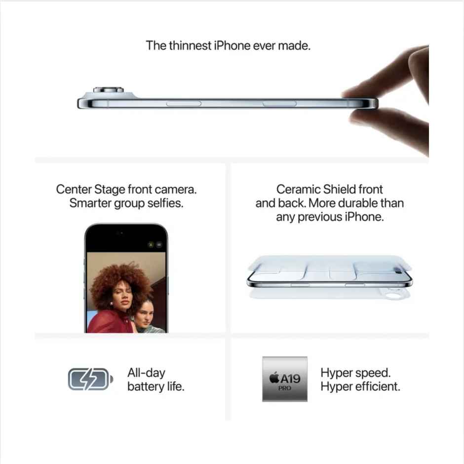 Apple iPhone Air | 256 GB | Light Gold