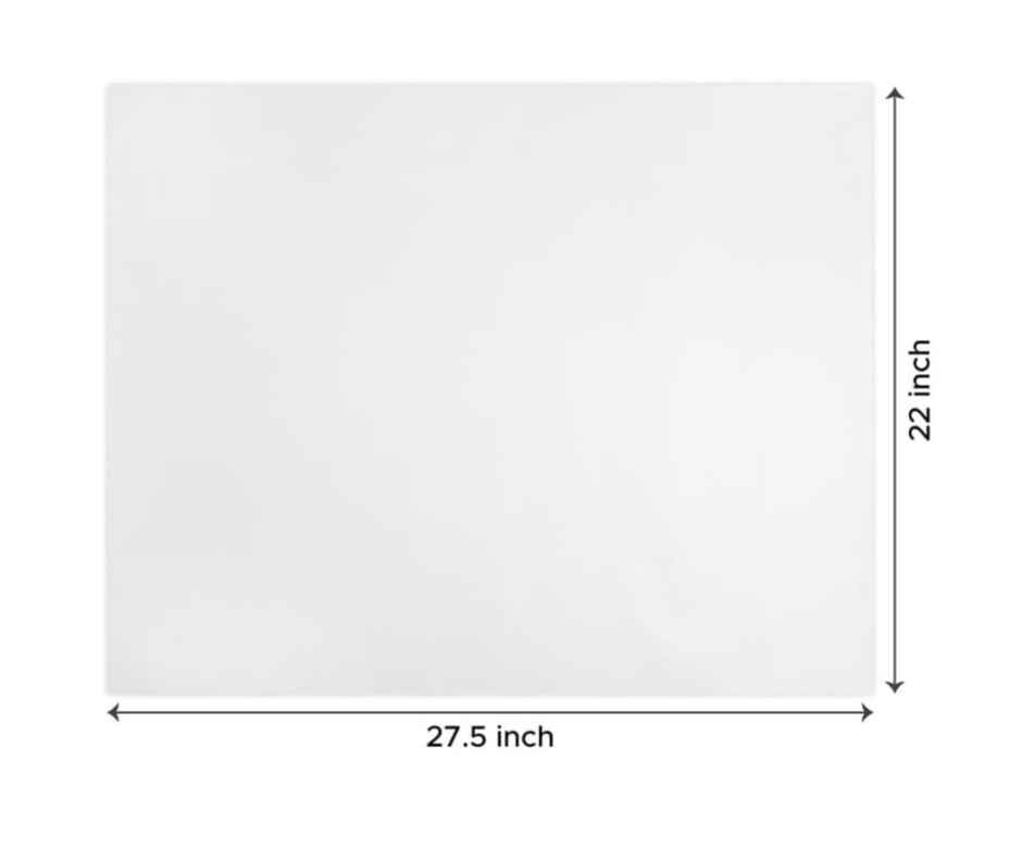 Paperbees White Chart with Box Packing Full Size A1 |56 x 70 cm (22 x 27.5 in) | Unruled | A1