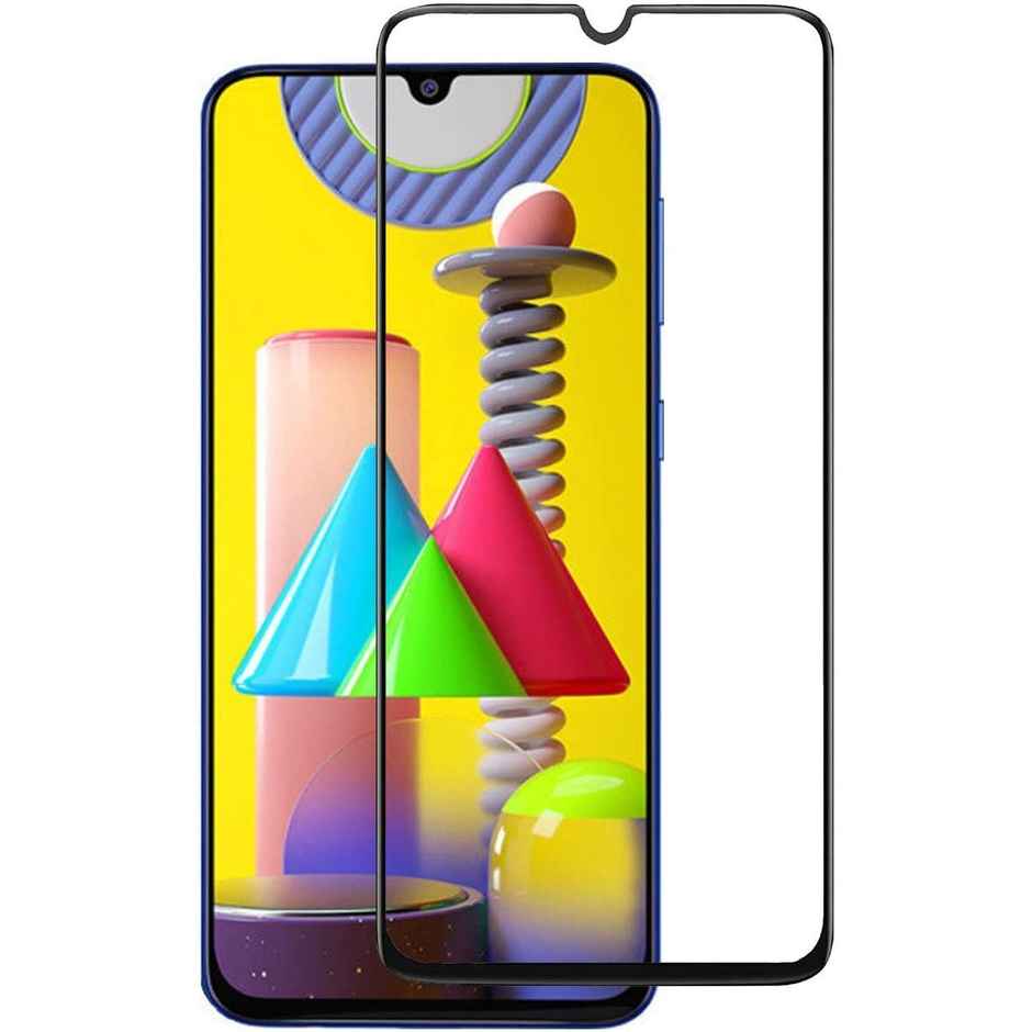 Ohonesty Edge to Edge Full Glue Tempered Glass for Samsung Galaxy M21S