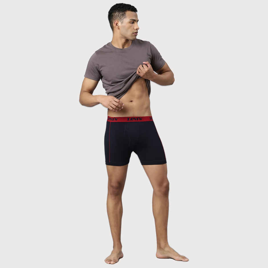 Levi's Men Pure Cotton Long Length Trunk | Ultrasoft Waistband | PO4 | Assorted - S