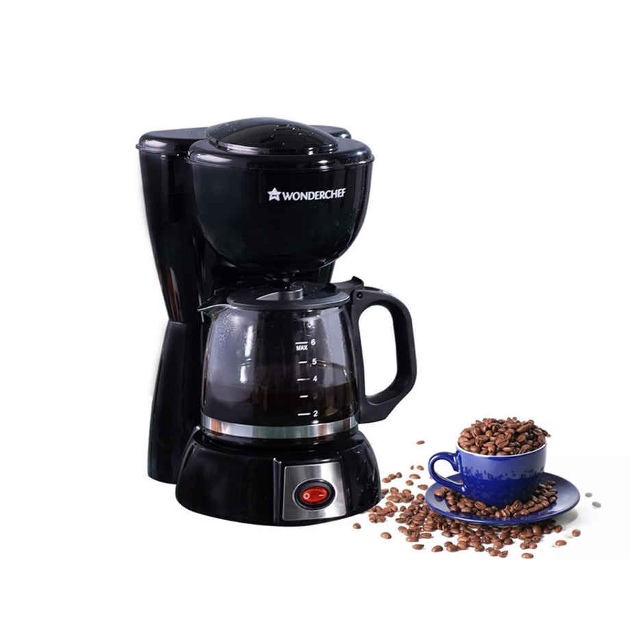 Wonderchef Onyx Brew Coffee Maker - Black