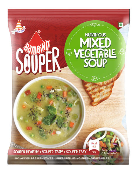 Bambino Mixed Veg Soup