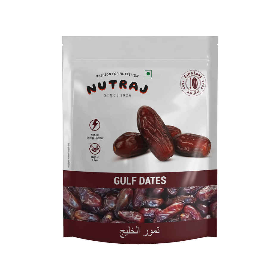 Nutraj Premium Gulf Dates | Rabbi