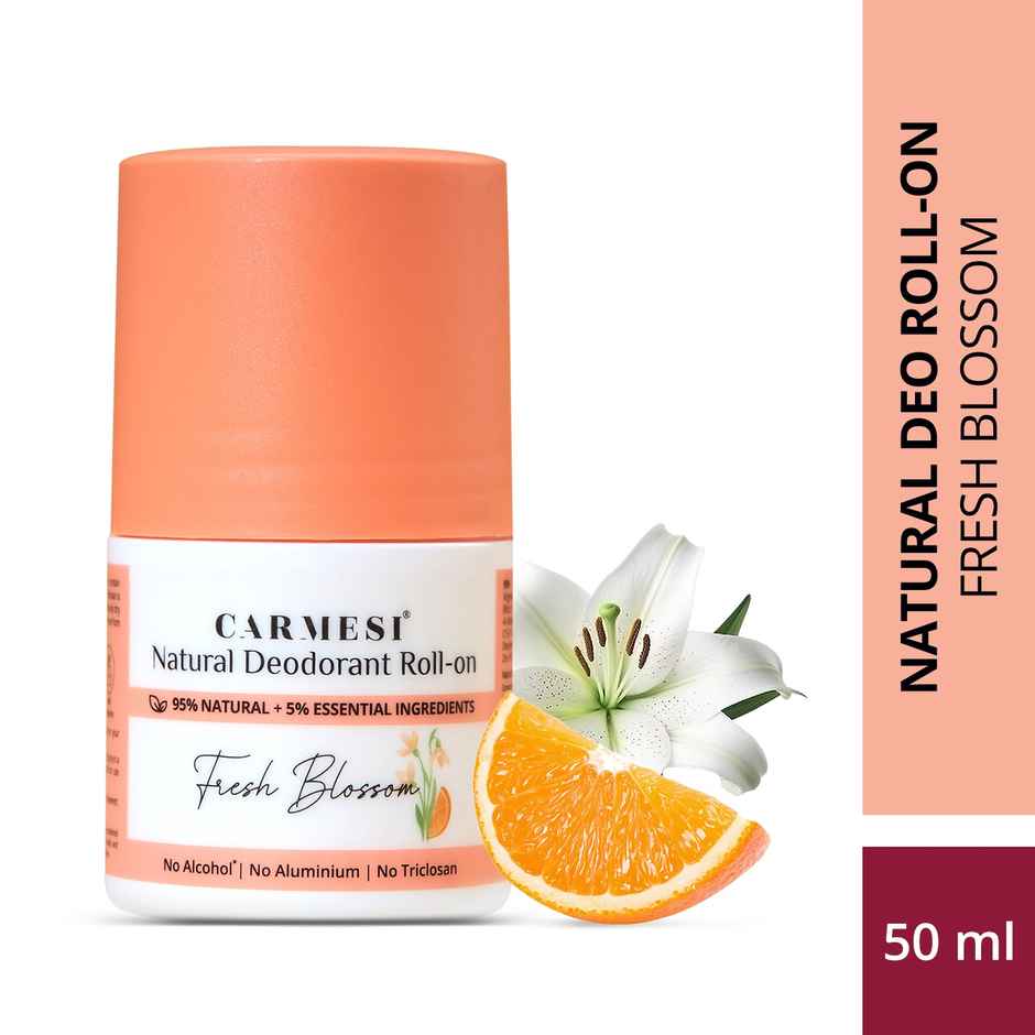 Carmesi Underarm Deodorant Roll-on for Women - Fresh Blossom