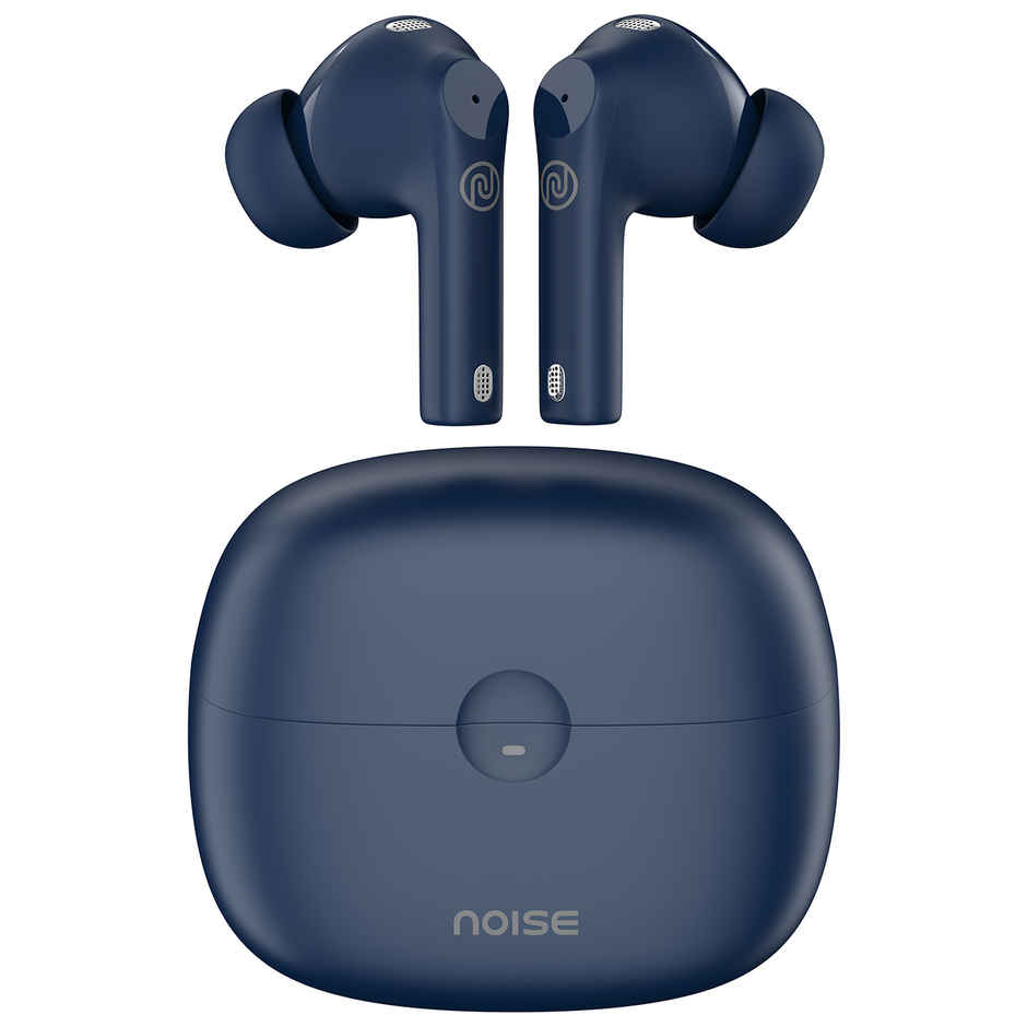 Noise Buds Nero TWS Earbuds with Rubberised Finish, Quad Mic ENC & 45H Playtime - Midnight Blue