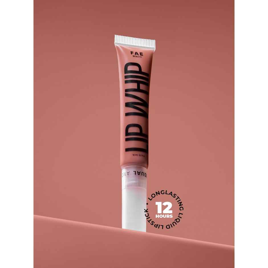 Fae Beauty Lip Whip 12H Matte Liquid Lipstick Enriched With Vitamin E And Cherry Coffee | Cuff