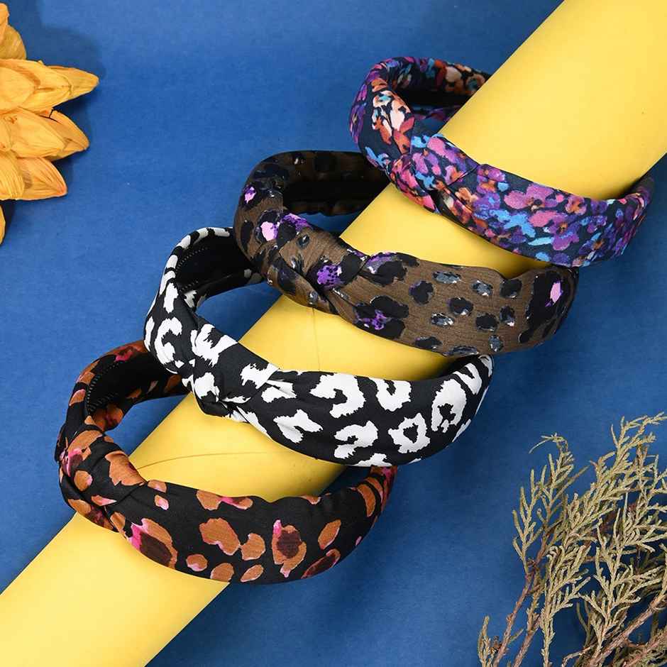 Buckleup Womens Hair Band Set Of 4 Buhrc808