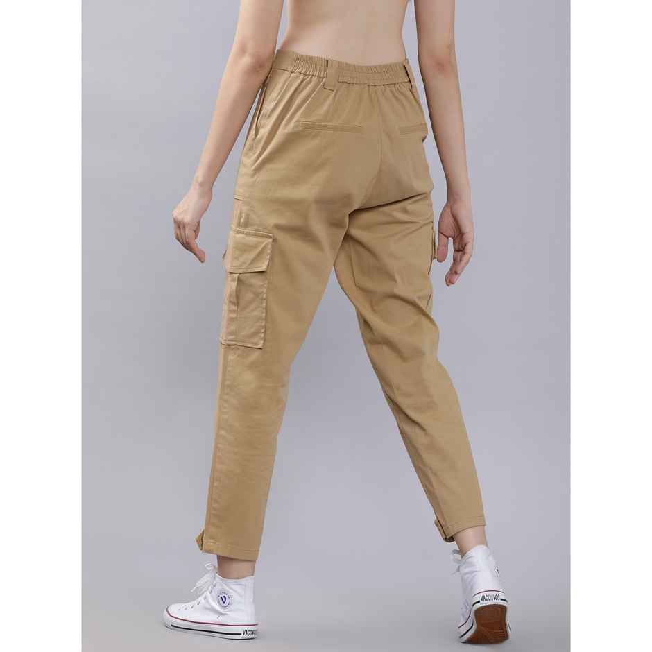 Tokyo Talkies Women's Cargos | Khaki - 30