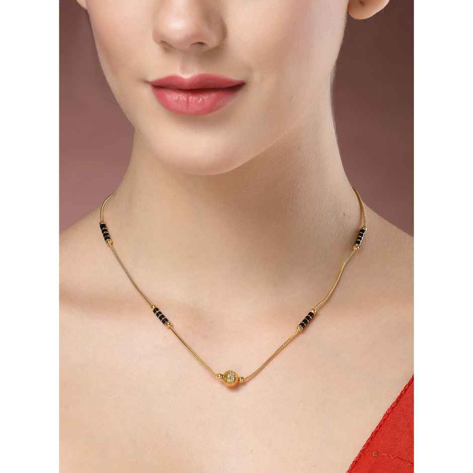 NVR Women's Gold - Plated Mangalsutra | NVR2723