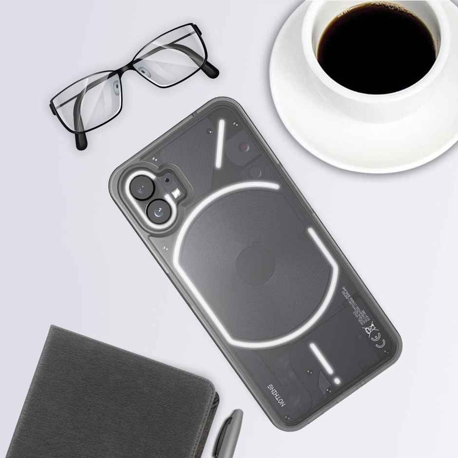 Kapaver Nothing Phone 1 5g Back Cover Case | Impulse - Moon Gray