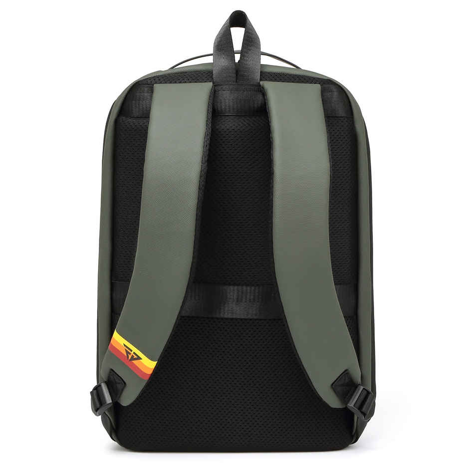 Fur Jaden Unisex Solid PU 25 L Anti Theft Backpack | Green