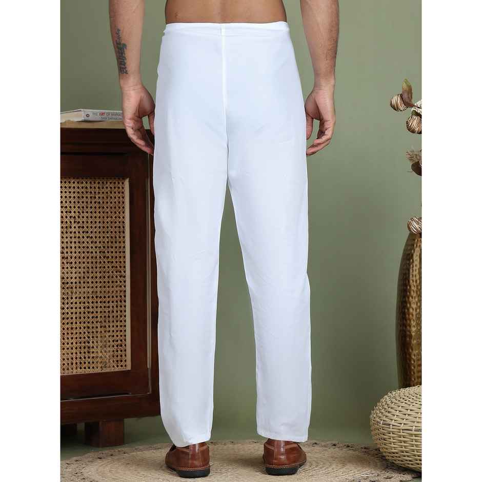 Jompers Men s Ethnic Pyjama JOPJ 002 - White | 32