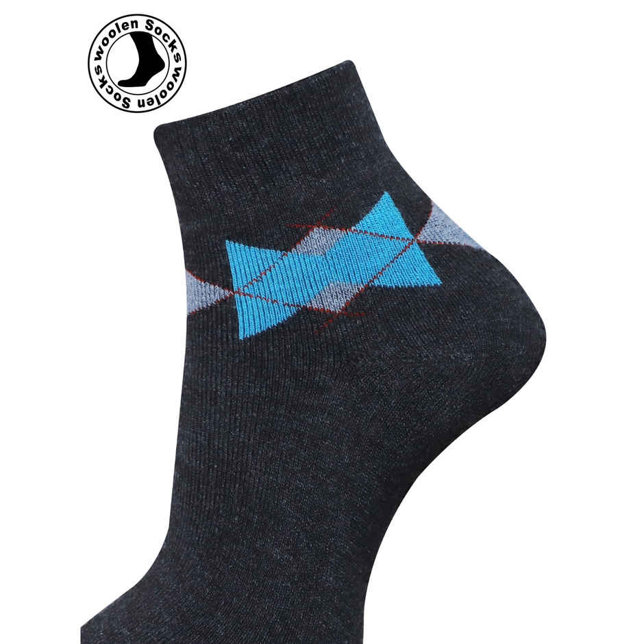 Dollar Men's Cotton Ankle Length Socks | Assorted - Free Size