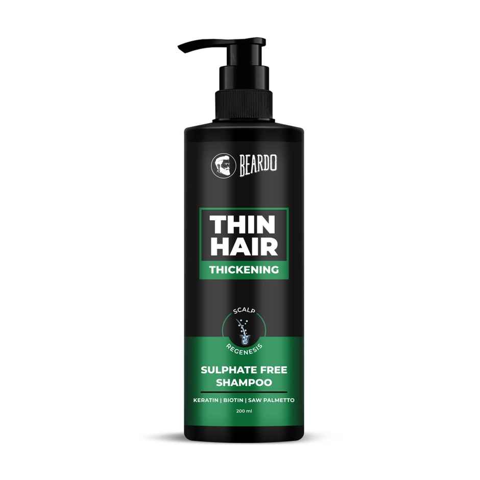 Beardo Men Thin Hair Thickening Sulphate Free Shampoo