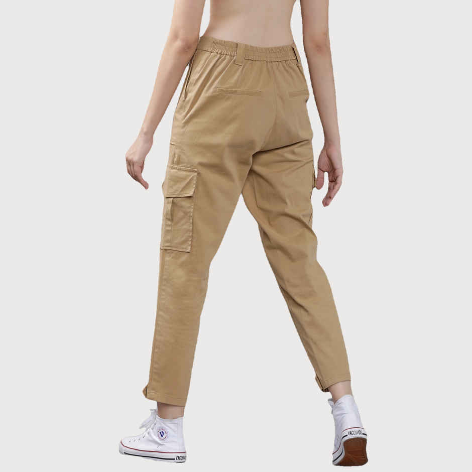 Tokyo Talkies Women's Cargos | Khaki - 32