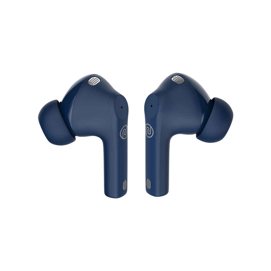 Noise Buds Nero TWS Earbuds with Rubberised Finish, Quad Mic ENC & 45H Playtime - Midnight Blue