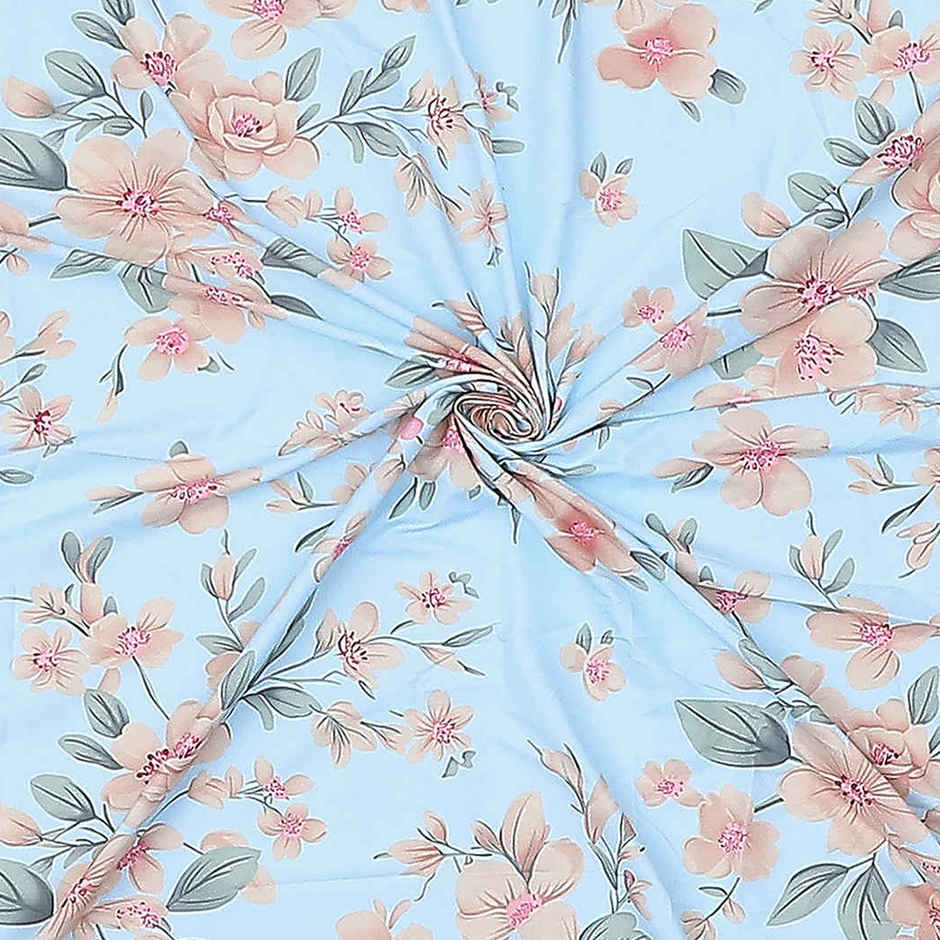Status Imperial Corner Fitted Bedsheet | Sky Garden | 198 x 182 cm