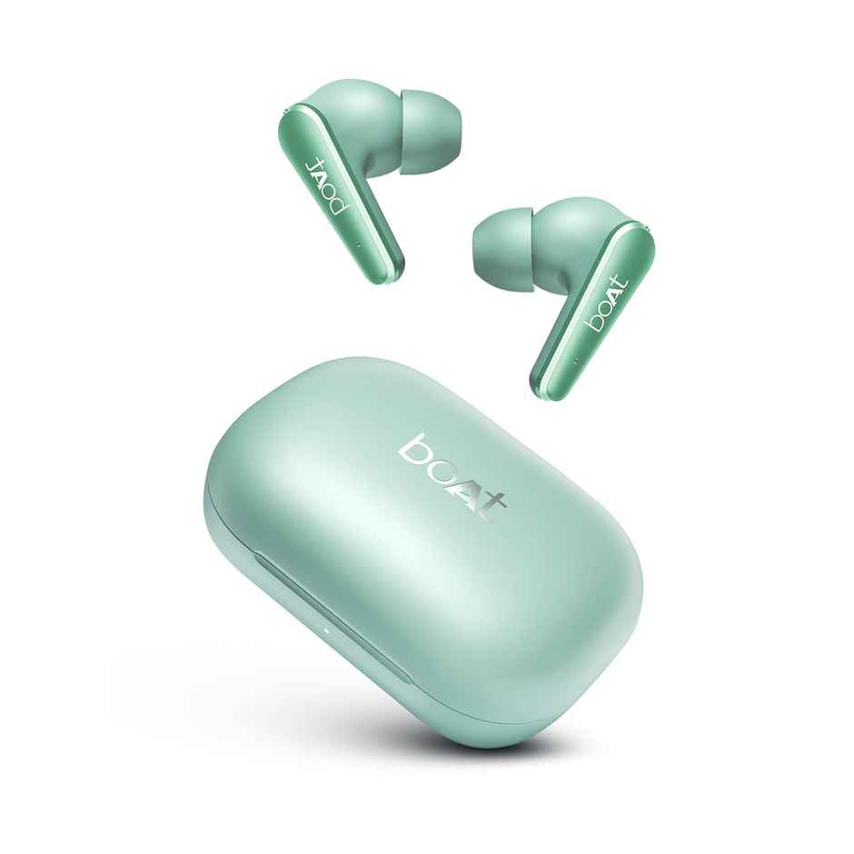 boAt Airdopes 280 ANC 32dB | 60Hrs | 13Mm Drivers | 4Mics Enx | Aquamarine Green