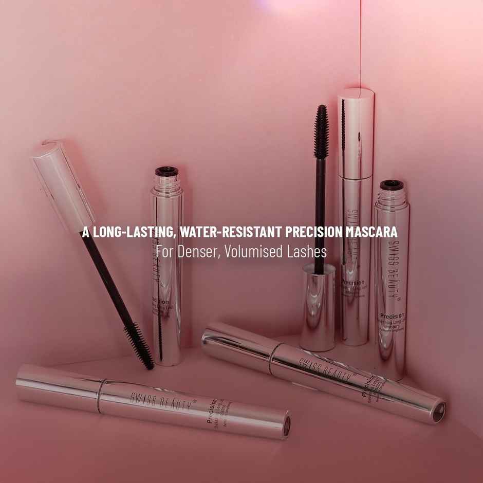 Swiss Beauty Precision Thickening Long Lash Mascara - Black