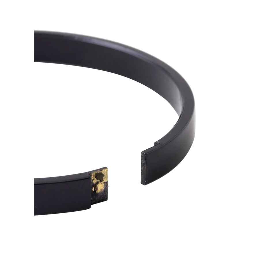 NVR Men's Black Kada Bracelet | NVR2102