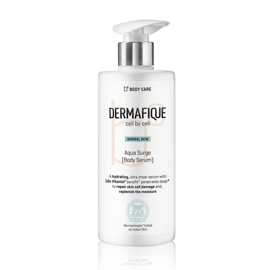 Dermafique Aqua Surge Body Lotion, Lightweight & Non-sticky, No Mineral Oil