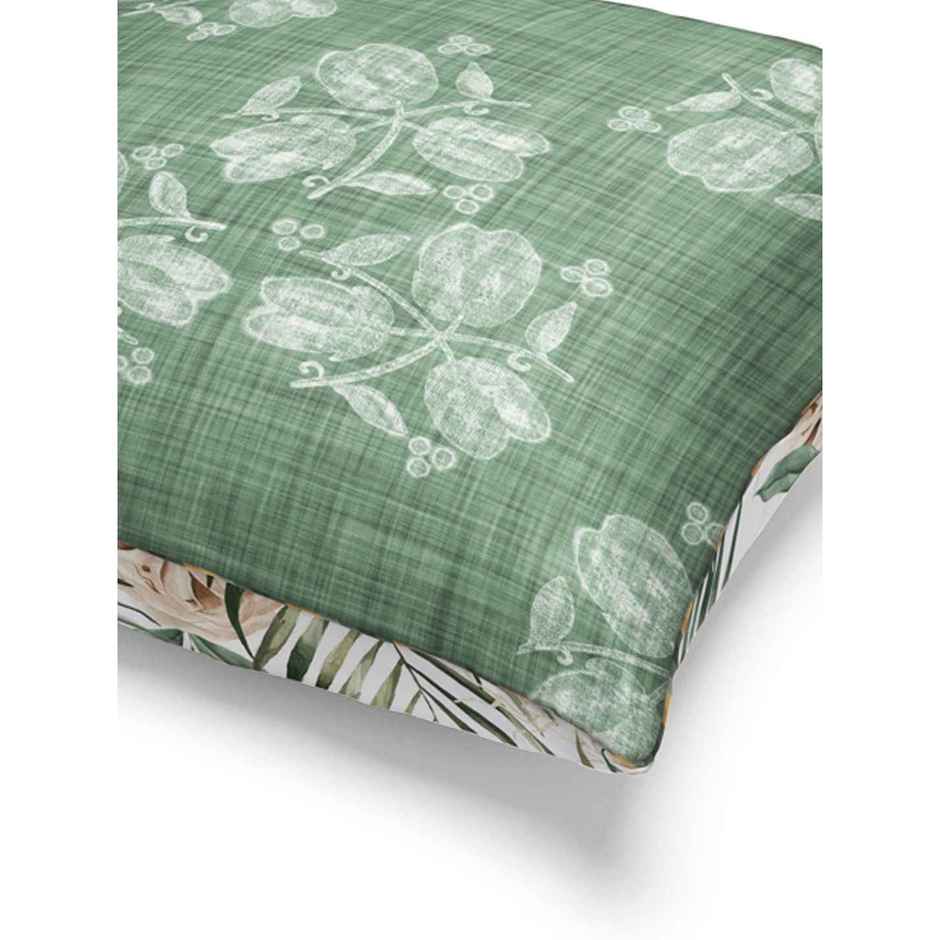 Bianca Cushion Cover | Sage/Beige