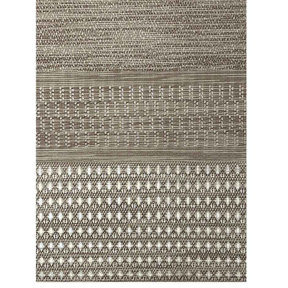 BIANCA Premium Woven PVC Placemat Dining Table | 12 X 18 | Alpine | Beige