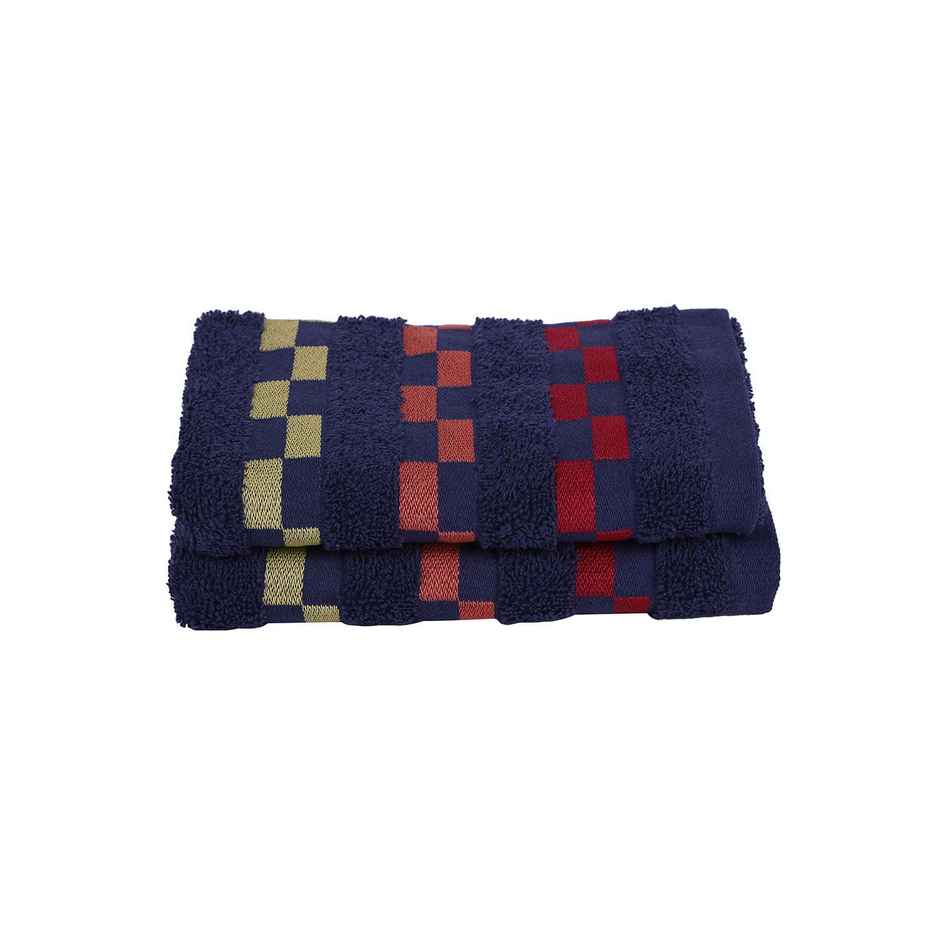 Bianca Turkish Terry Hand Towel Pure Mercerised Cotton | 480 GSm | 40 x 60 cm | Navy