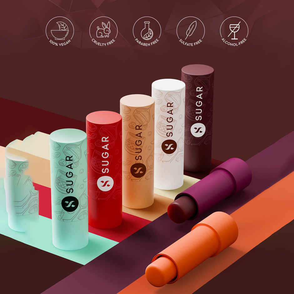 SUGAR Cosmetics Tipsy Lips Moisturizing Balm - 07 Bramble