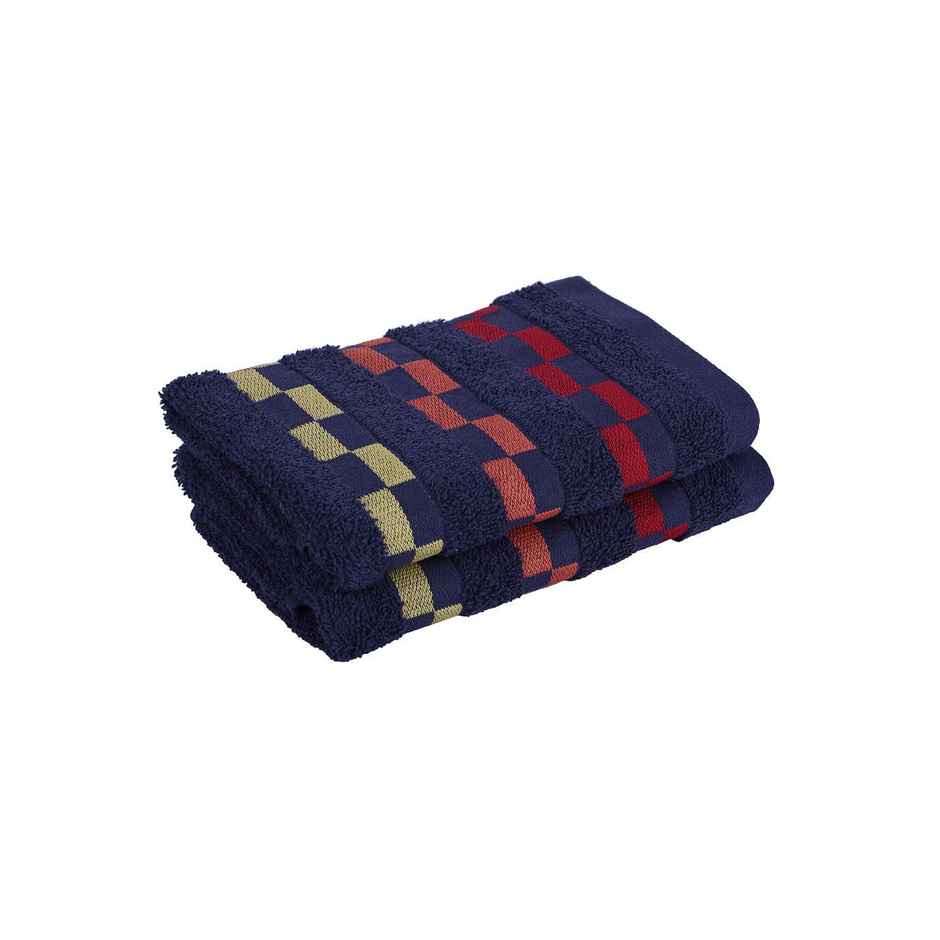 Bianca Turkish Terry Hand Towel Pure Mercerised Cotton | 480 GSm | 40 x 60 cm | Navy