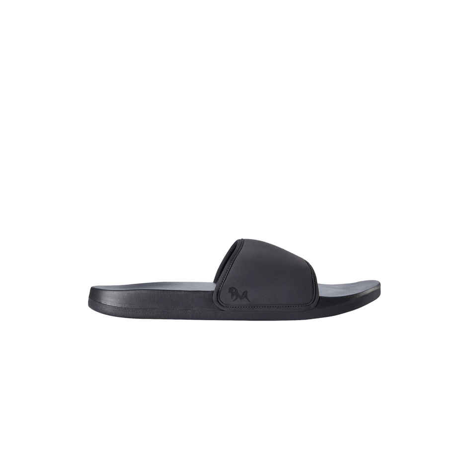 Neemans Unisex Eco Slides - Coal Black | UK 8