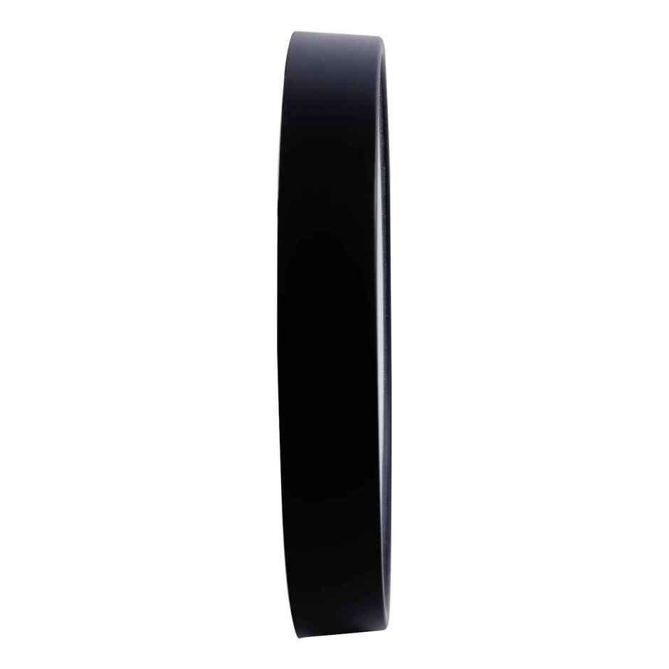 Nautica Modern Wall Clock For Stylish Home -Quartz Silent Sweep Technology 1Pc Size (Abs) MattBlack
