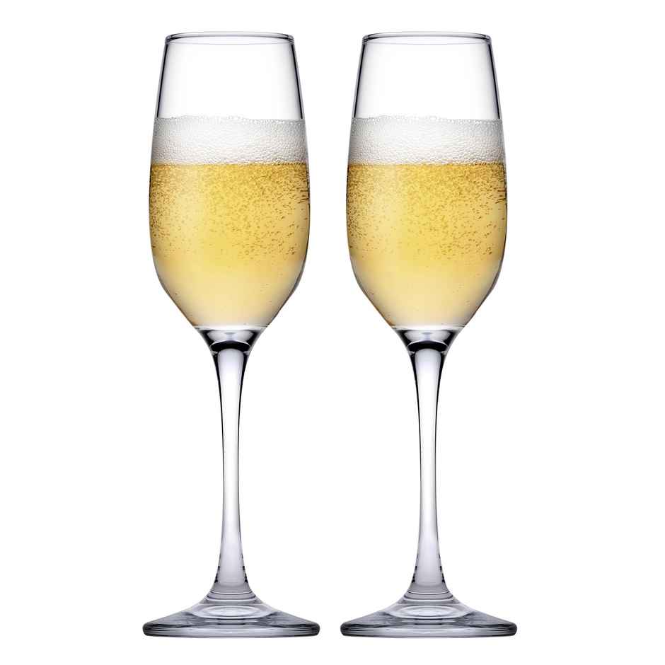 Amber Champagne Flute Glass | 200 ml | Pasabahce