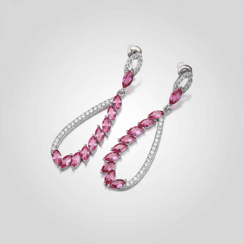 Youbella Jewellery Earings Fashion Earrings For Girls And Women (Pink)(Ybear - 32191)