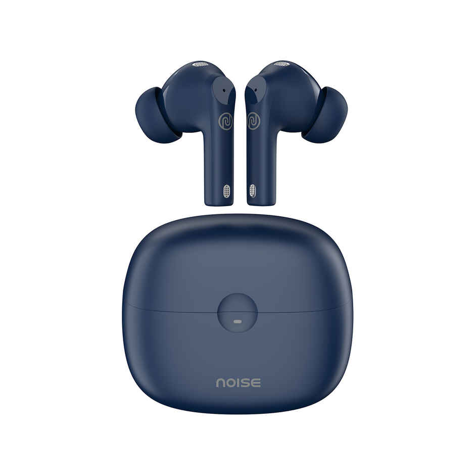 Noise Buds Nero TWS Earbuds with Rubberised Finish, Quad Mic ENC & 45H Playtime - Midnight Blue