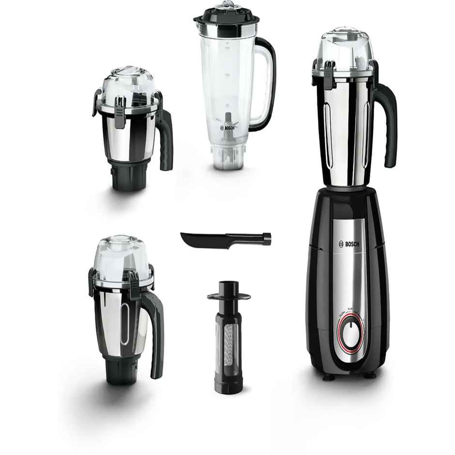 Bosch Appliances TrueMixx Pro Mixer Grinder MGM8646BIN, 750W - Black