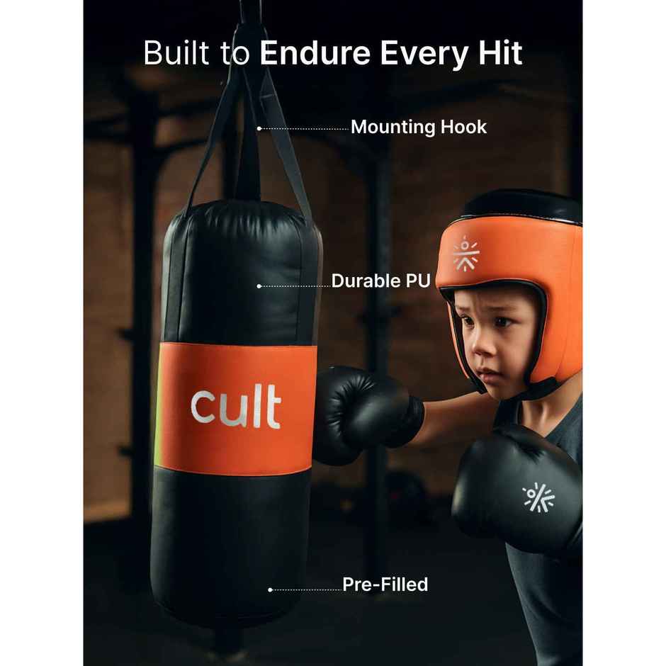 Cultfit Kids Boxing Kit | Orange