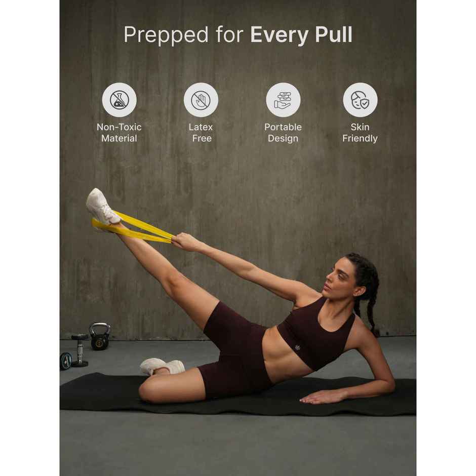 Cultfit Unisex Mini Loop Band Toning Exercise Bands | 2-20 kg Resistance