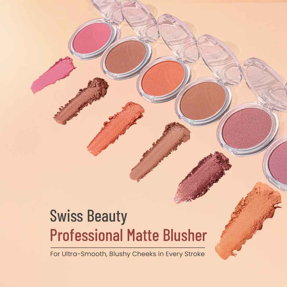 Swiss Beauty Professional Blusher - 05 Deep Plum