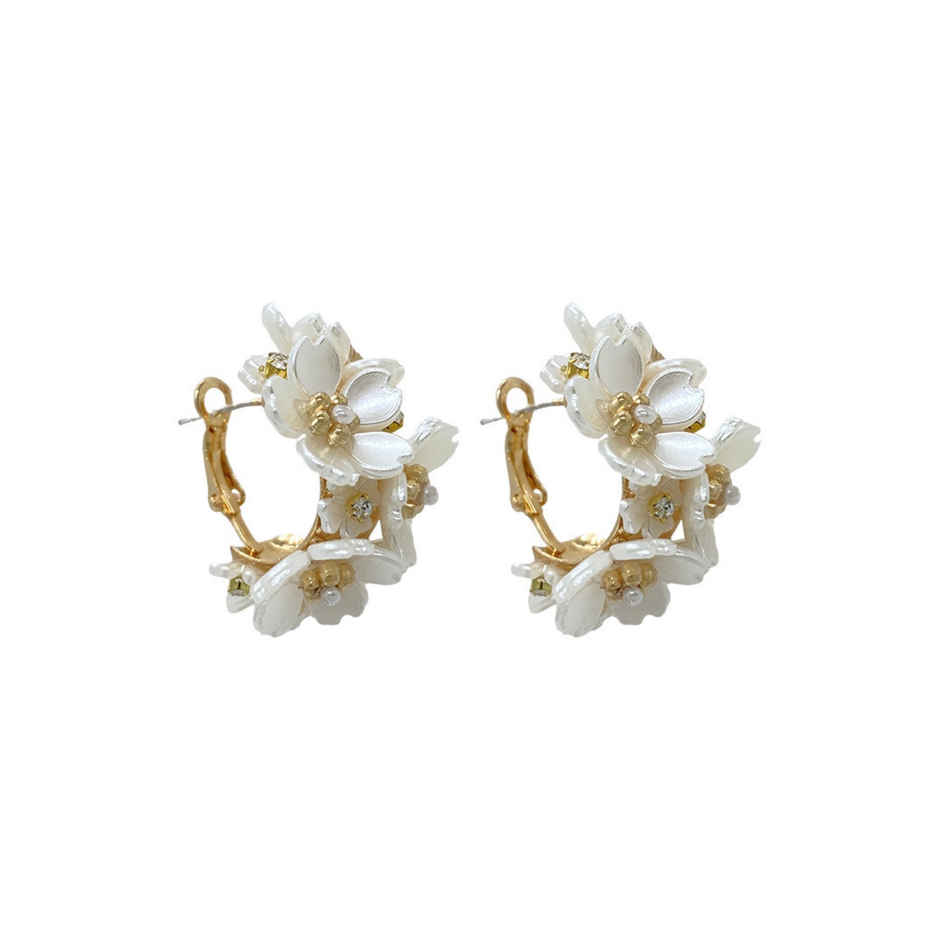 Youbella Celebrity Inspired Stylish Pearl Earings Earrings For Women And Girls (Gold) (Ybear - 33388A)