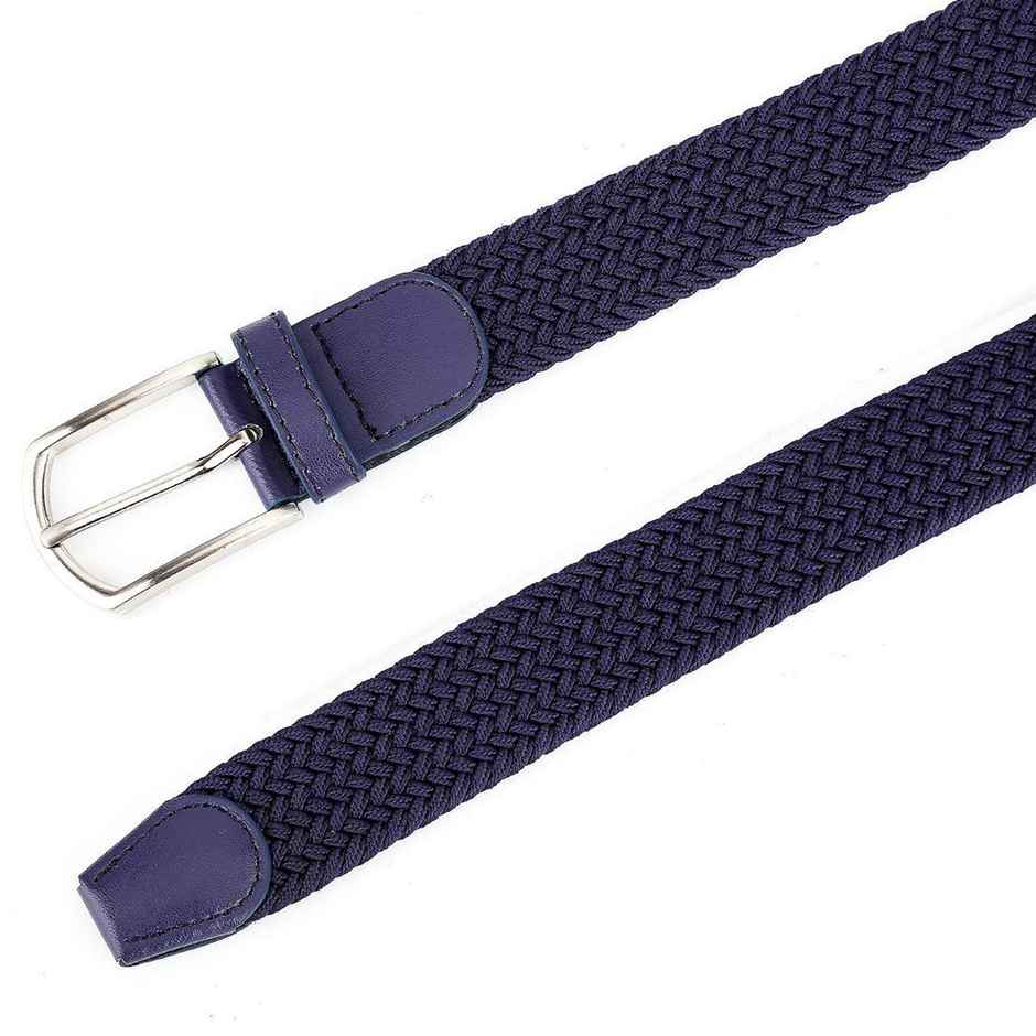 Zoro Unisex Woven Fabric Belt | Blue - 40 Inches