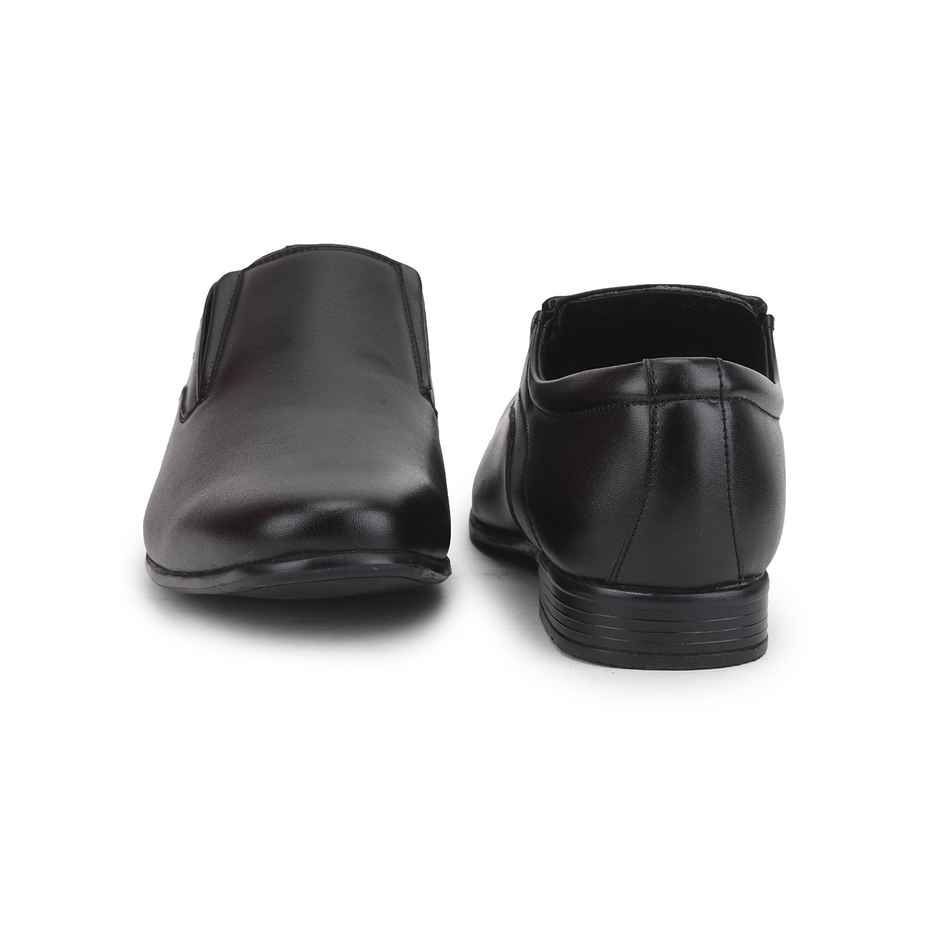 Liberty Robert-1 Black Pu Formal Non Lacing Mens - 7 UK