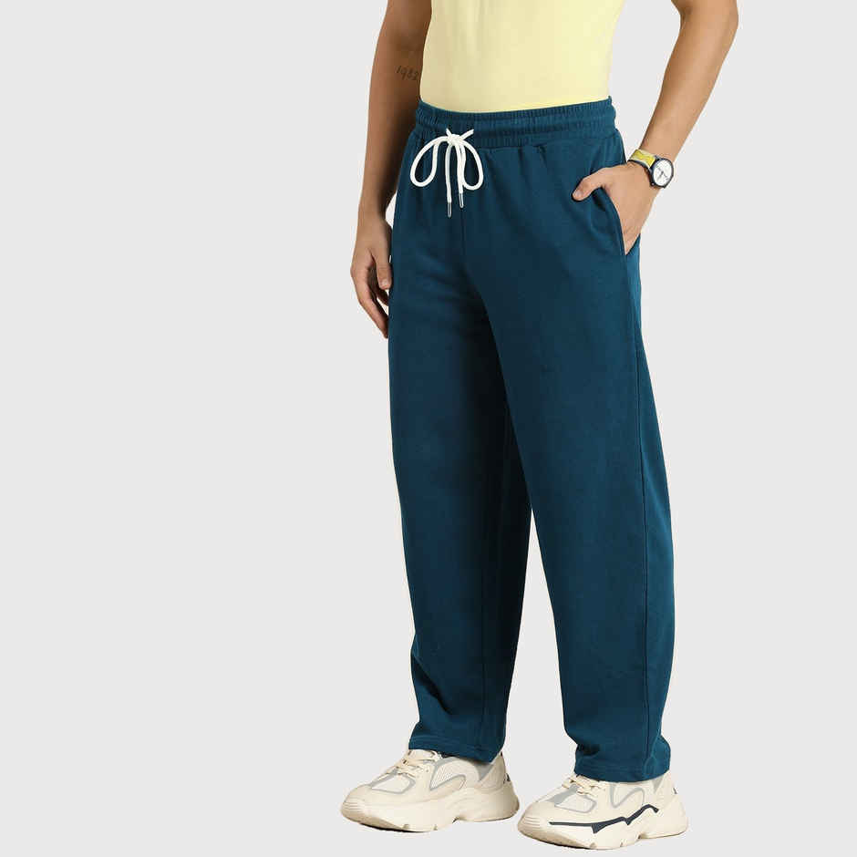 Dillinger Men's Light Weight Relaxed Baggy Knitted Pants | Blue - L