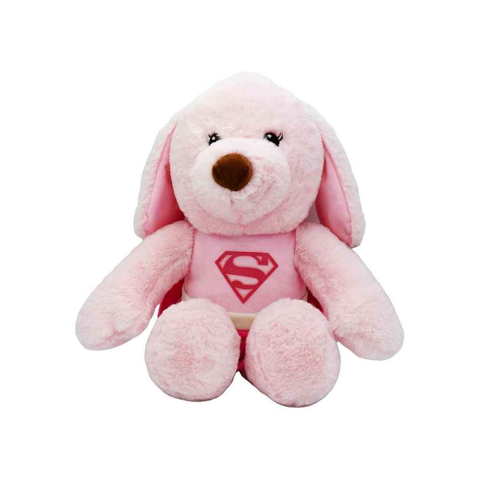 Mirada 30Cm Supergirl Bear Pink